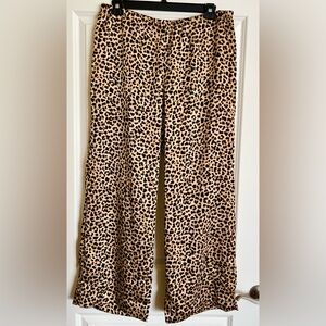 A New Day Satin Print Pants